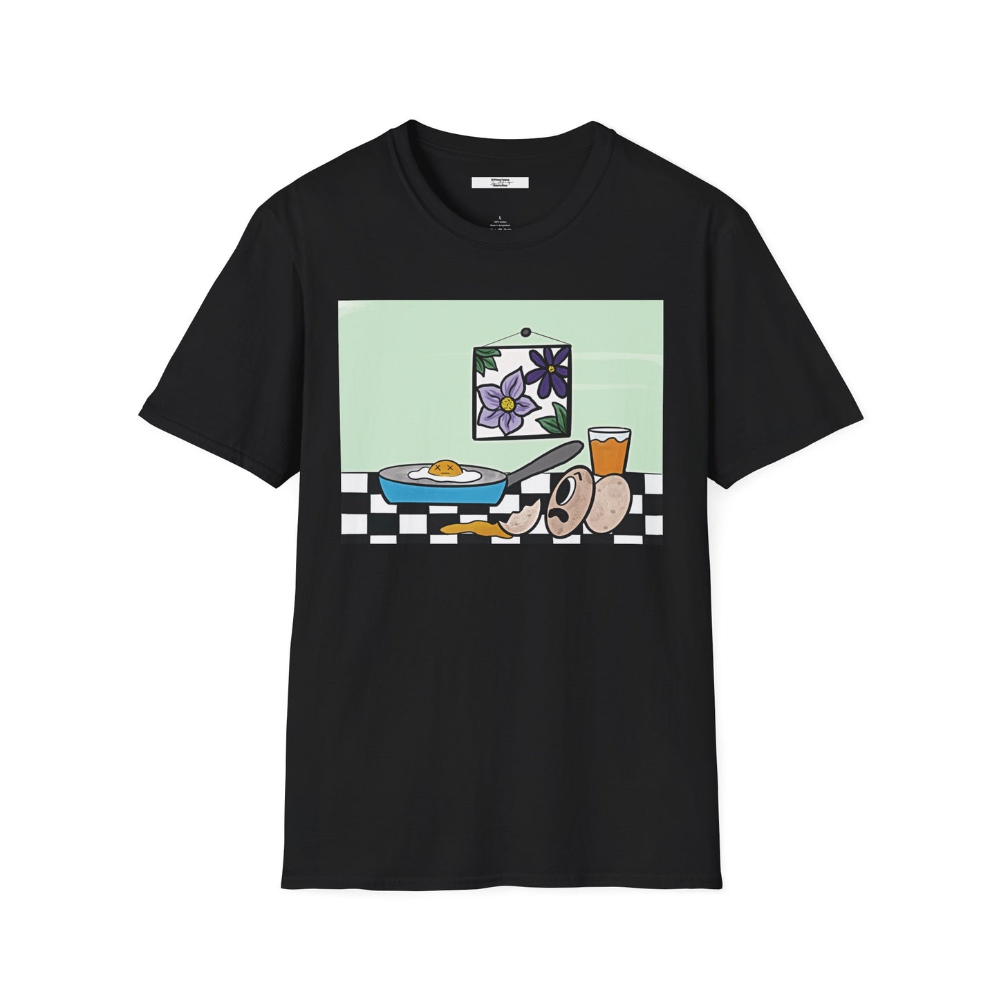 Breakfast T‑Shirt — Retro Diner Still Life Graphic