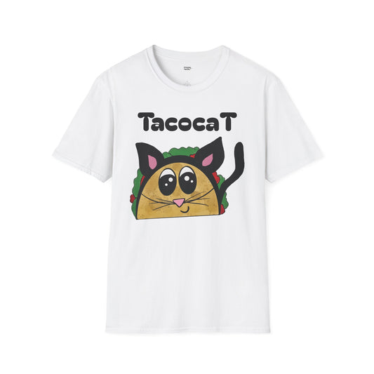 Tacocat Palindrome Taco Cat T-Shirt — Cute Taco Cat Graphic Tee