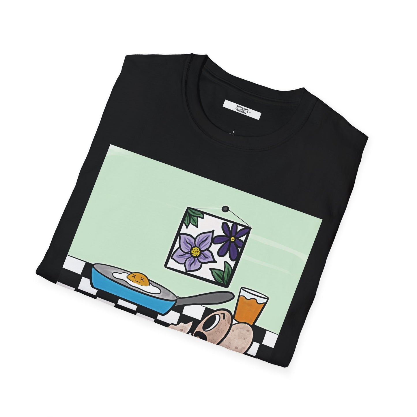 Breakfast T‑Shirt — Retro Diner Still Life Graphic