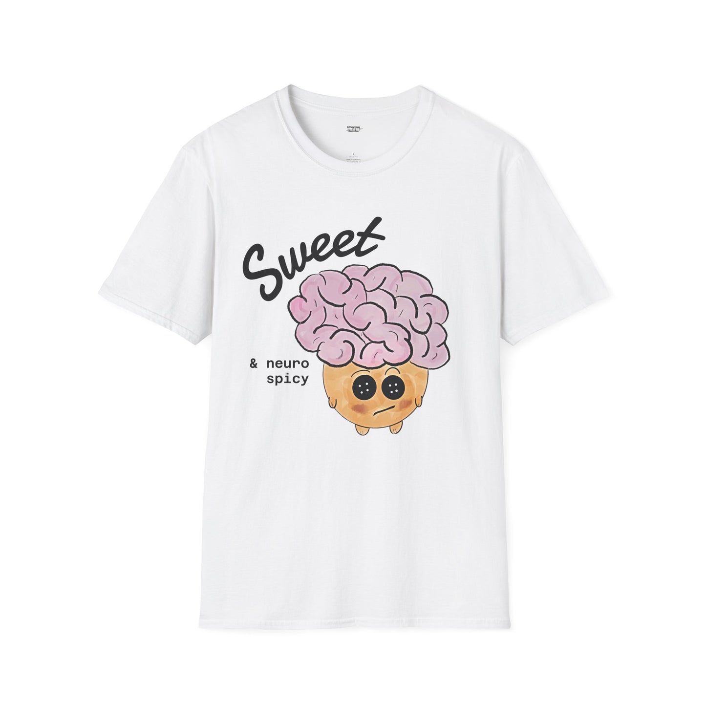Sweet & Neurospicy Brain Cookie T-Shirt