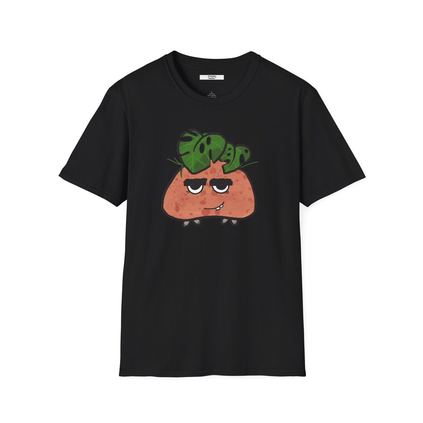 MONSTERa Plant creature T-Shirt — Cute Moody Succulent Tee