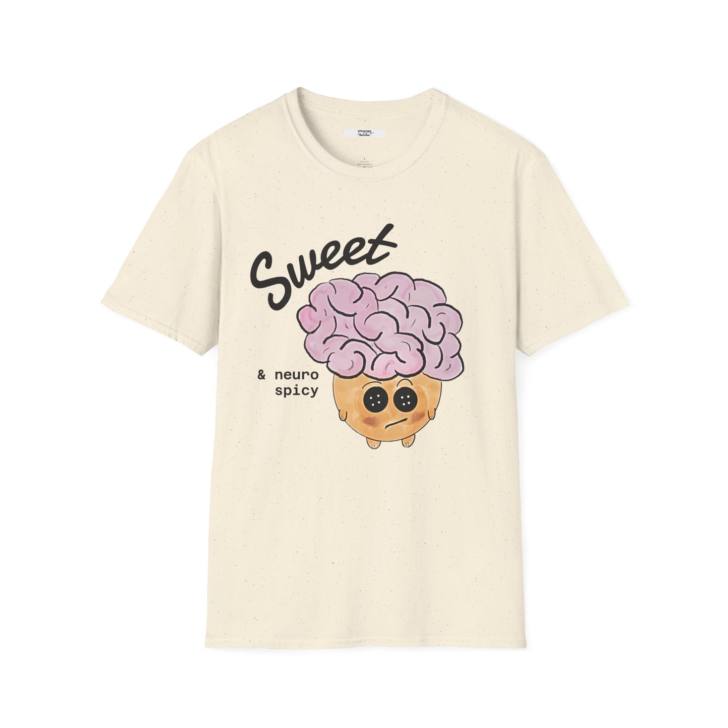 Sweet & Neurospicy Brain Cookie T-Shirt